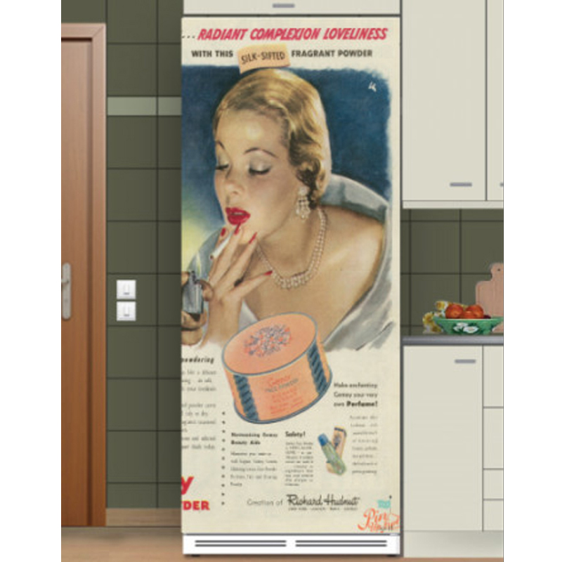 Αυτοκόλλητο ψυγείου Vintage περιοδικό